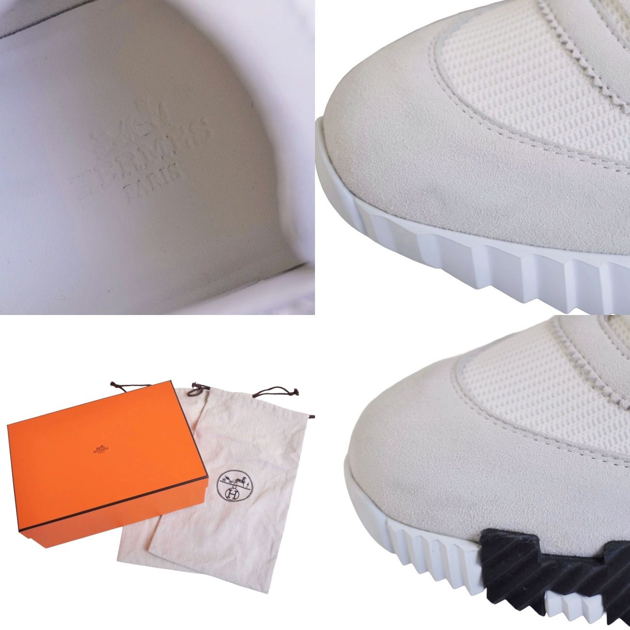 Hermes Sneakers Bouncing White — view 9