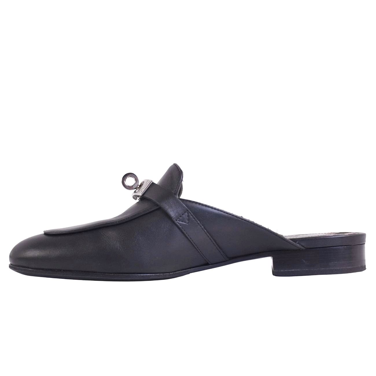 Hermes Sandals Oz Mules Kelly Leather — view 7