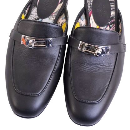 Hermes Sandals Oz Mules Kelly Leather — view 3