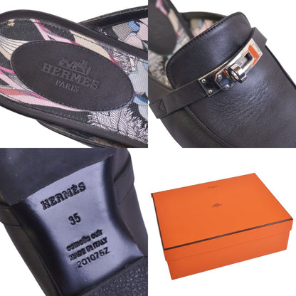 Hermes Sandals Oz Mules Kelly Leather — view 9