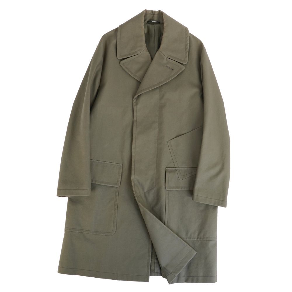 Hermes Coat Single Trench Cotton Gi