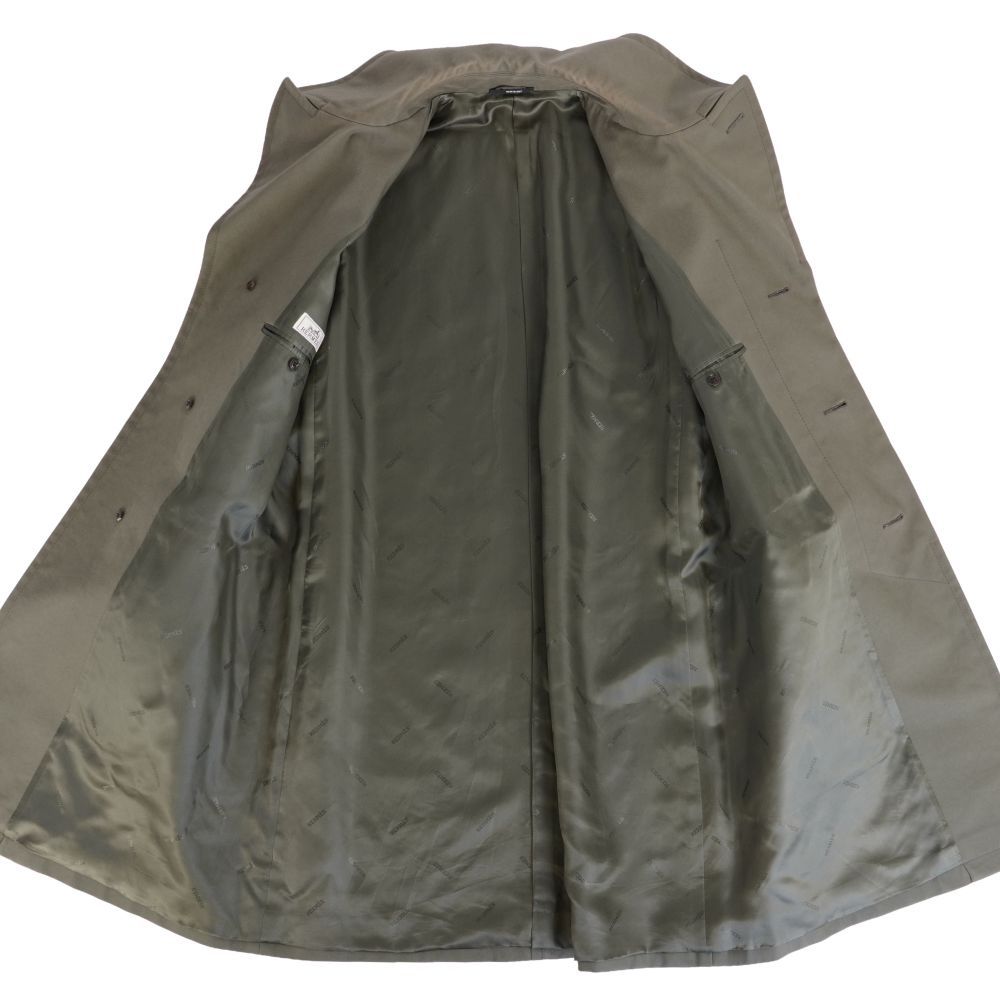 Hermes Coat Single Trench Cotton Gi — view 5