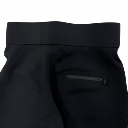 Louis Vuitton Monogram Zip High Waist Stretch Pants Black 40 — view 4
