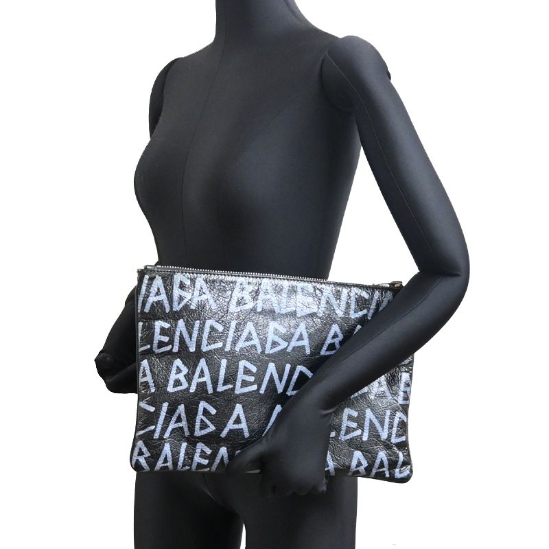 Balenciaga Clutch Black — view 8