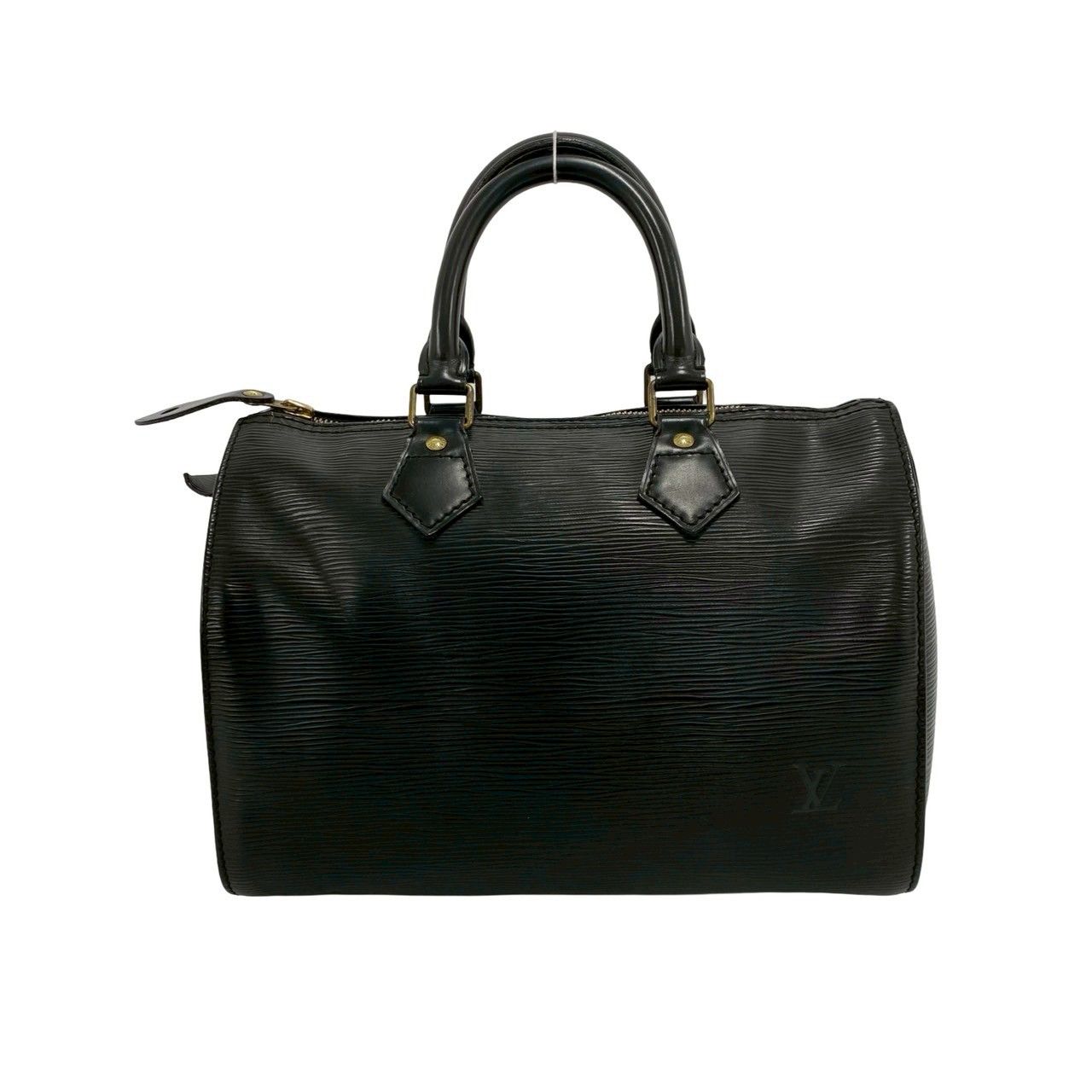 Louis Vuitton Vintage Speedy 25 Epi Leather Boston Bag Noir — view 3