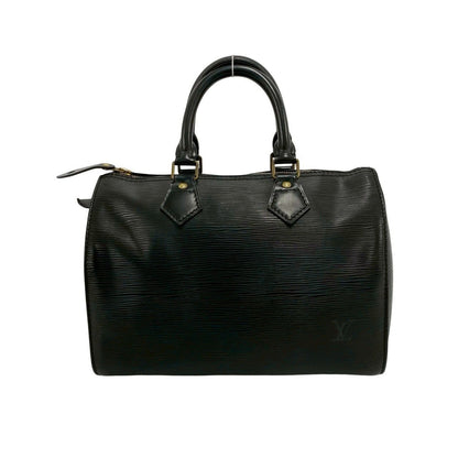 Louis Vuitton Vintage Speedy 25 Epi Leather Boston Bag Noir — view 3