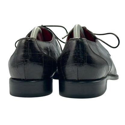 Celine Loafers Leather Croco Pattern 36.5 Brown — view 5