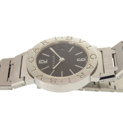 Bvlgari SS Black Quartz Watch Dial — view 7