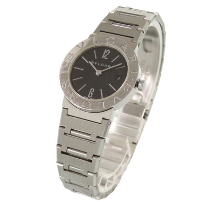 Bvlgari SS Black Quartz Watch Dial — view 5