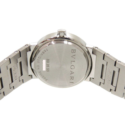 Bvlgari SS Black Quartz Watch Dial — view 3