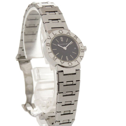Bvlgari SS Black Quartz Watch Dial — view 5
