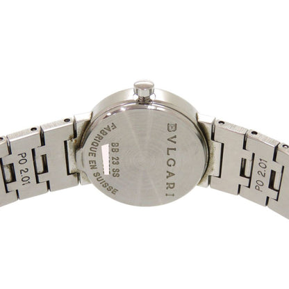 Bvlgari SS Black Quartz Watch Dial — view 3