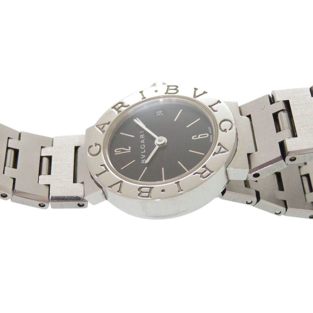 Bvlgari SS Black Quartz Watch Dial — view 7