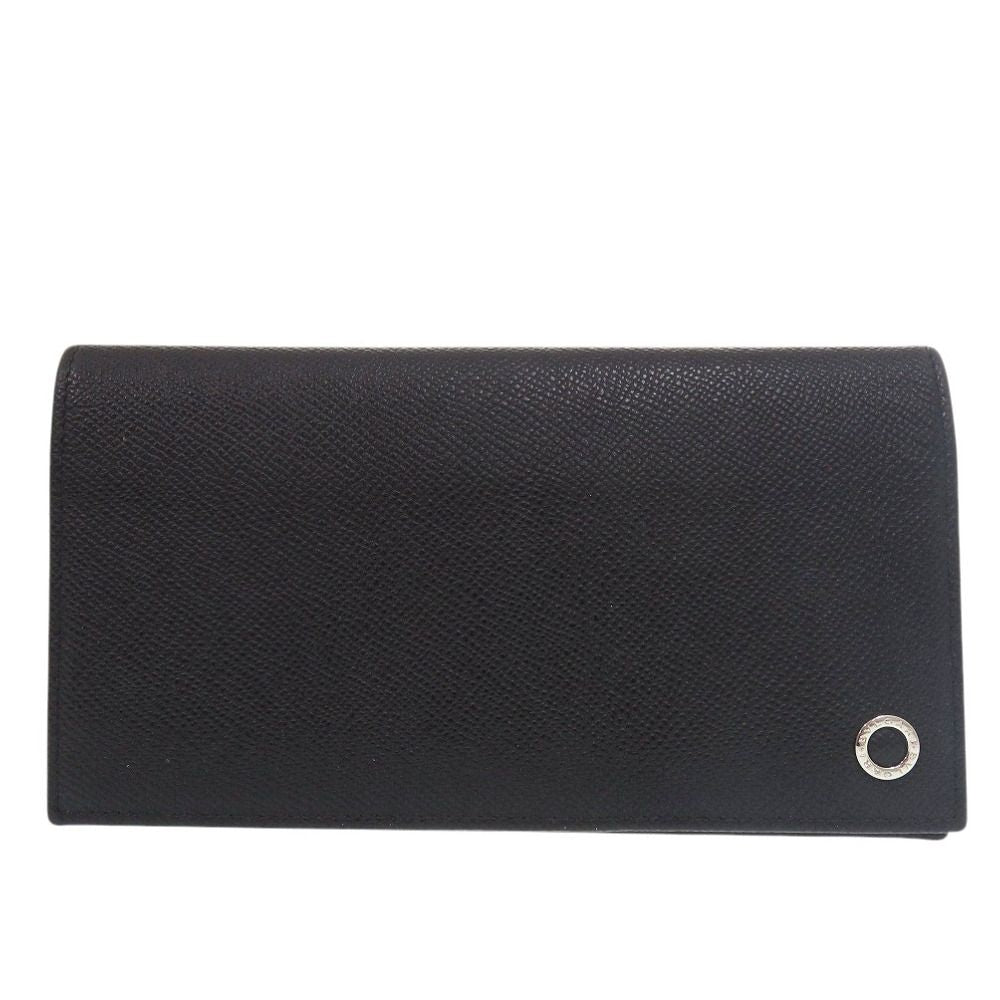 Bvlgari Leather Black Wallet
