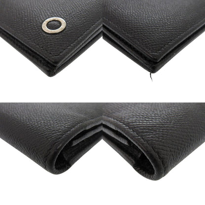 Bvlgari Leather Black Wallet — view 3