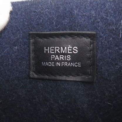 Hermes Evelyne TPM Amazon Felt Swift Blue Nuit Silver Shoulder Bag — view 8