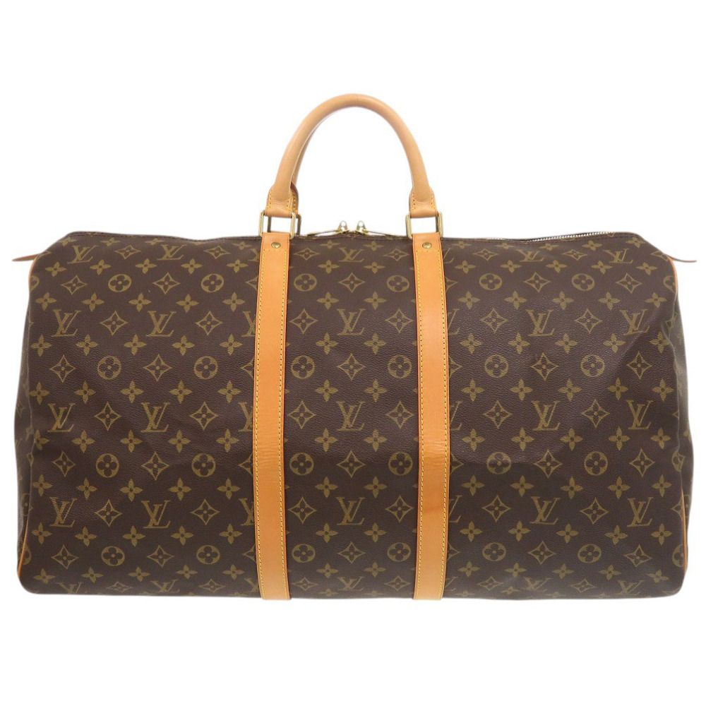 Louis Vuitton Keepall 55 Monogram Boston Bag