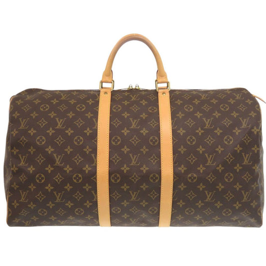Louis Vuitton Keepall 55 Monogram Boston Bag