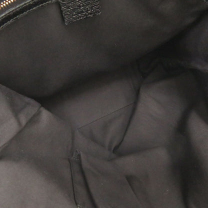 Gucci GG Canvas Leather Black Tote — view 5