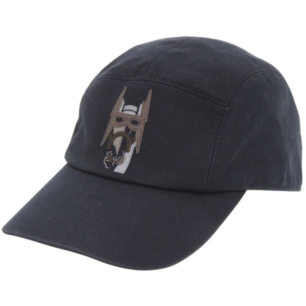 Hermes Nevada Super Cap Cotton Navy Hat