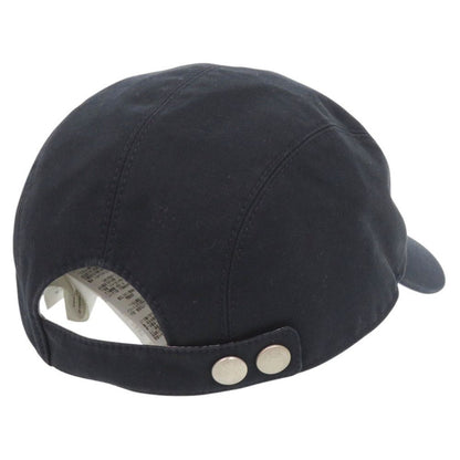 Hermes Nevada Super Cap Cotton Navy Hat — view 2