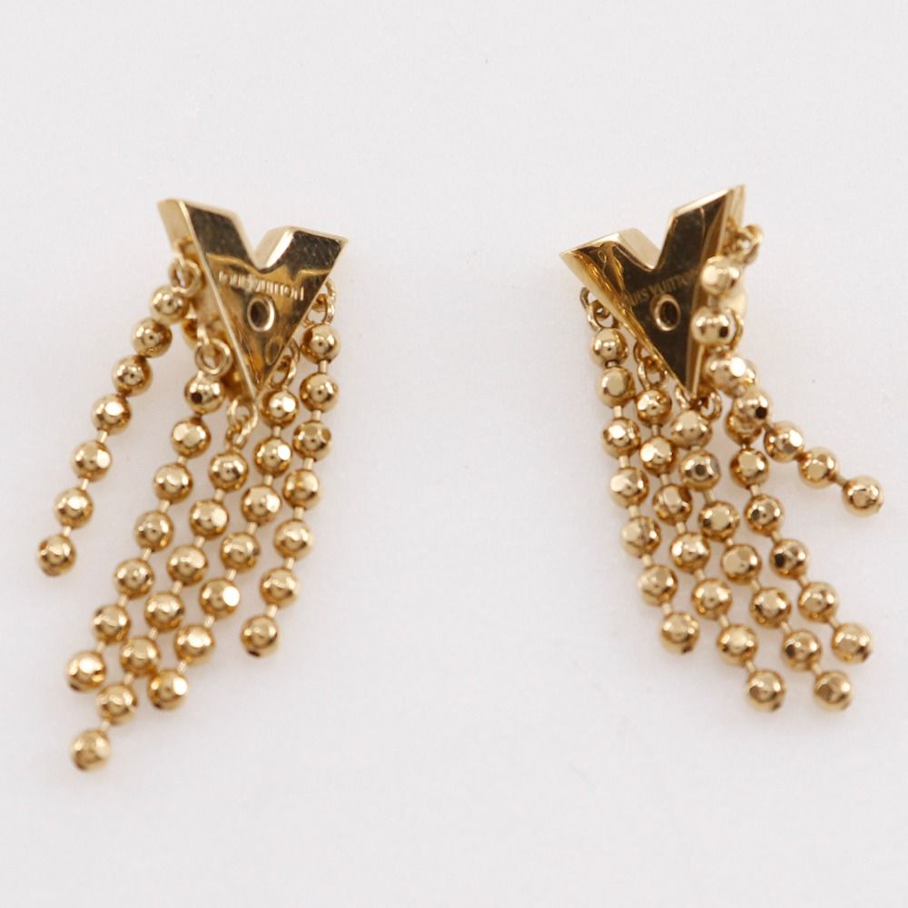 Louis Vuitton Essential Skin Gold Plated Earrings — view 5
