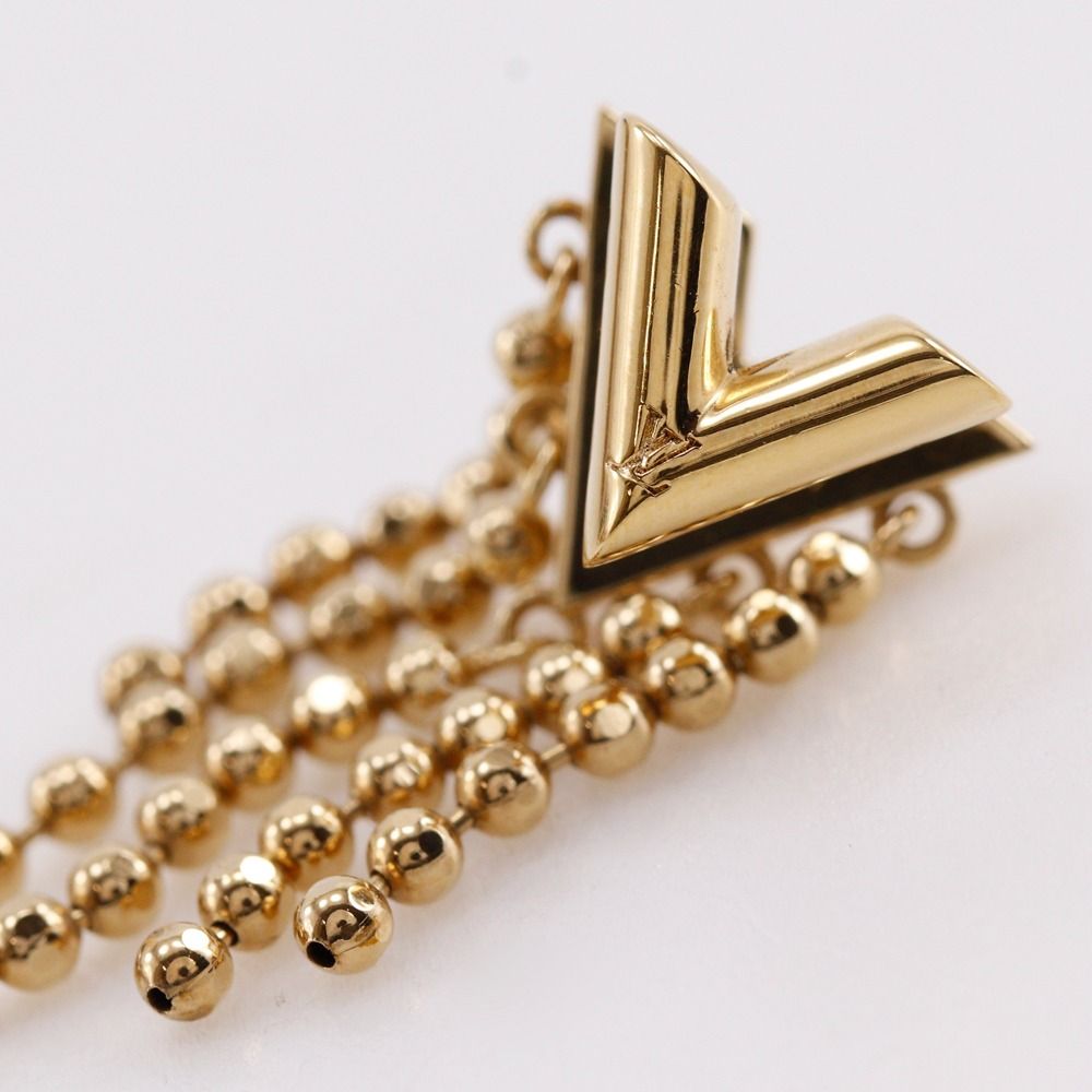 Louis Vuitton Essential Skin Gold Plated Earrings — view 7