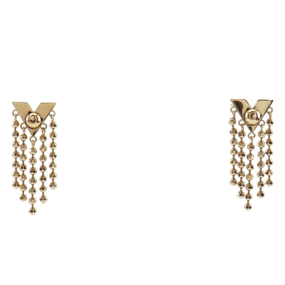 Louis Vuitton Essential Skin Gold Plated Earrings — view 3