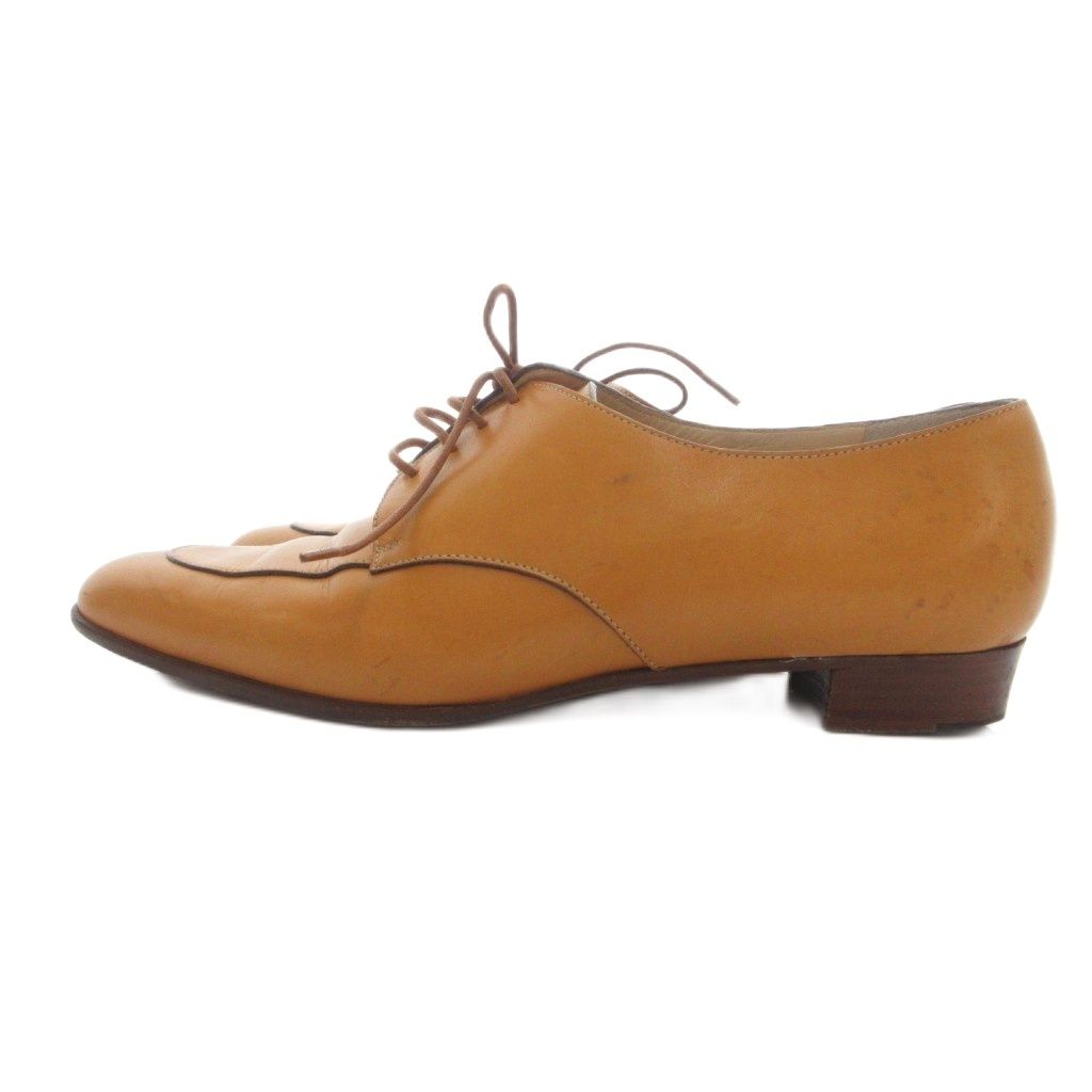Prada Dress Shoes Derby Tip 36.5 Light Brown — view 3