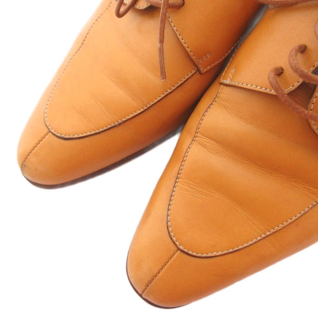 Prada Dress Shoes Derby Tip 36.5 Light Brown — view 6