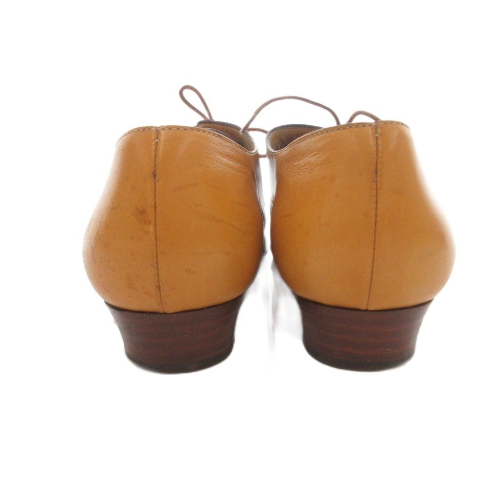 Prada Dress Shoes Derby Tip 36.5 Light Brown — view 4
