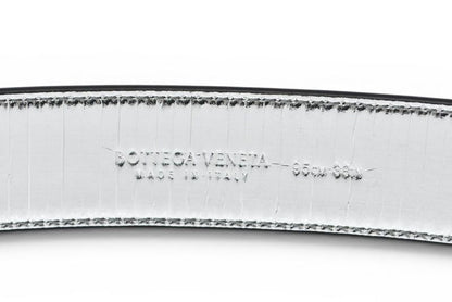 Bottega Veneta Belt Patent Leather 95 cm Black — view 4