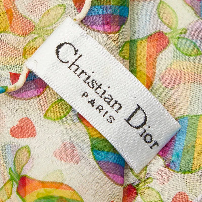 Dior Pear Full Motif Multicolor Silk 1 — view 3