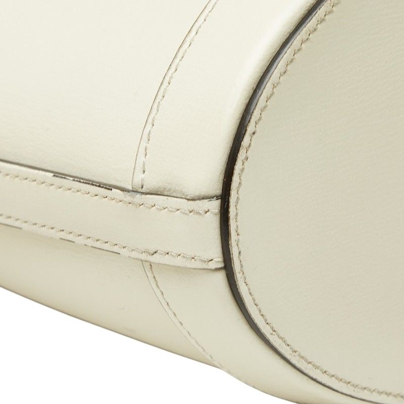 Gucci GG Canvas Horsebit Bucket Bag Beige Leather — view 5