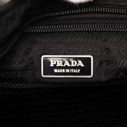 Prada Crossbody Shoulder Bag Black Nylon — view 5