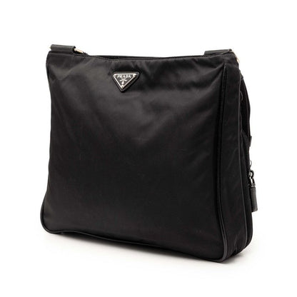 Prada Crossbody Shoulder Bag Black Nylon — view 2