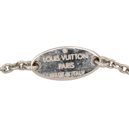 Louis Vuitton Essential Pendant Necklace Silver Metal — view 4