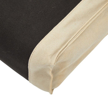 Hermes Tapidocell Clutch Black Beige Cotton — view 4