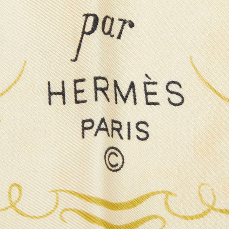 Hermes Carre 90 Brides de Gala Ceremony Bridle Scarf Red Multicolor Silk — view 5