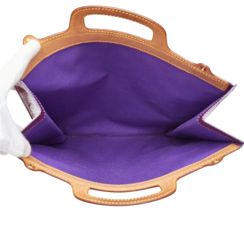 Louis Vuitton Monogram Vernis Stantoni Tote Purple Patent Leather — view 9