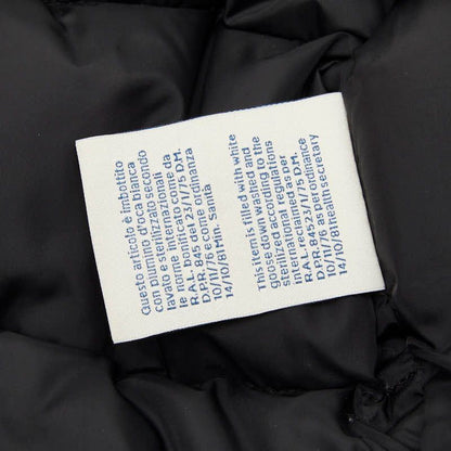 Moncler le Millet Millais Down Jacket Vest 1 Black Nylon Leather Feather — view 6