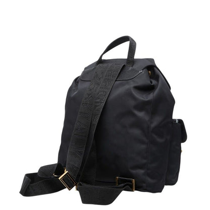 Fendi Backpack Black Nylon Leather — view 2