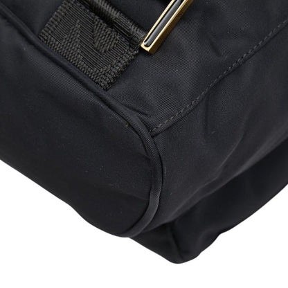 Fendi Backpack Black Nylon Leather — view 6