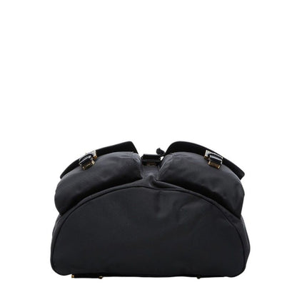 Fendi Backpack Black Nylon Leather — view 3