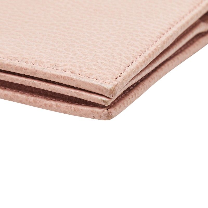 Gucci Swing Crossbody Shoulder Wallet Bag Pink Leather — view 4