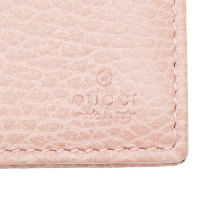 Gucci Swing Crossbody Shoulder Wallet Bag Pink Leather — view 9