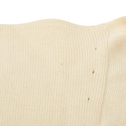 Chanel Bicolor Knit Dress S Black Ivory Cotton — view 5