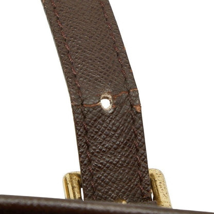 Louis Vuitton Damier Marais Tote Shoulder Bag Bucket Brown Leather — view 8