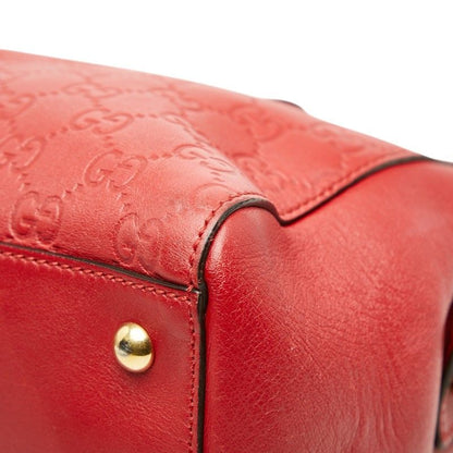Gucci Guccissima Chain Tote Red Leather — view 4