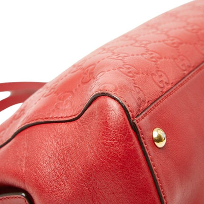 Gucci Guccissima Chain Tote Red Leather — view 7